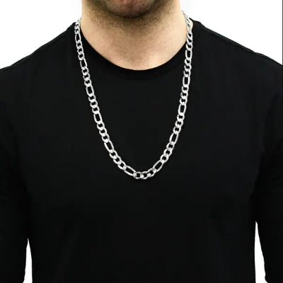 Picture of Silver Link Chain For Man & Women - Silver