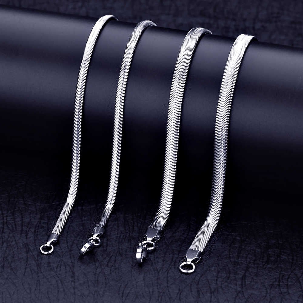 Picture of Silver Metal Snake Chain For Men & Women - Silver
