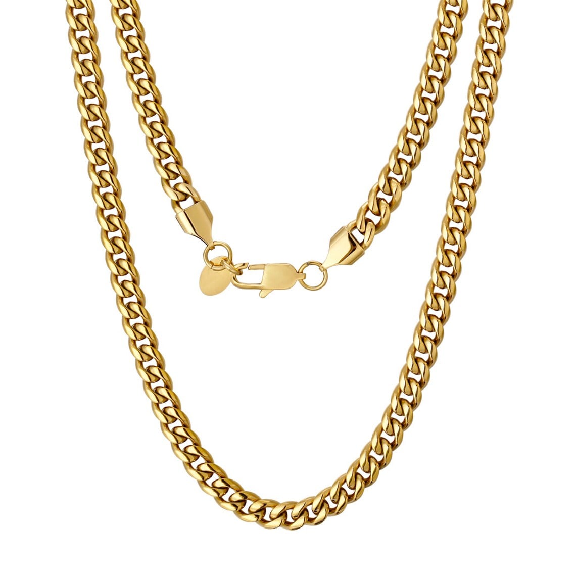 Picture of Romantic Stainless Steel Women's Chain - Gold