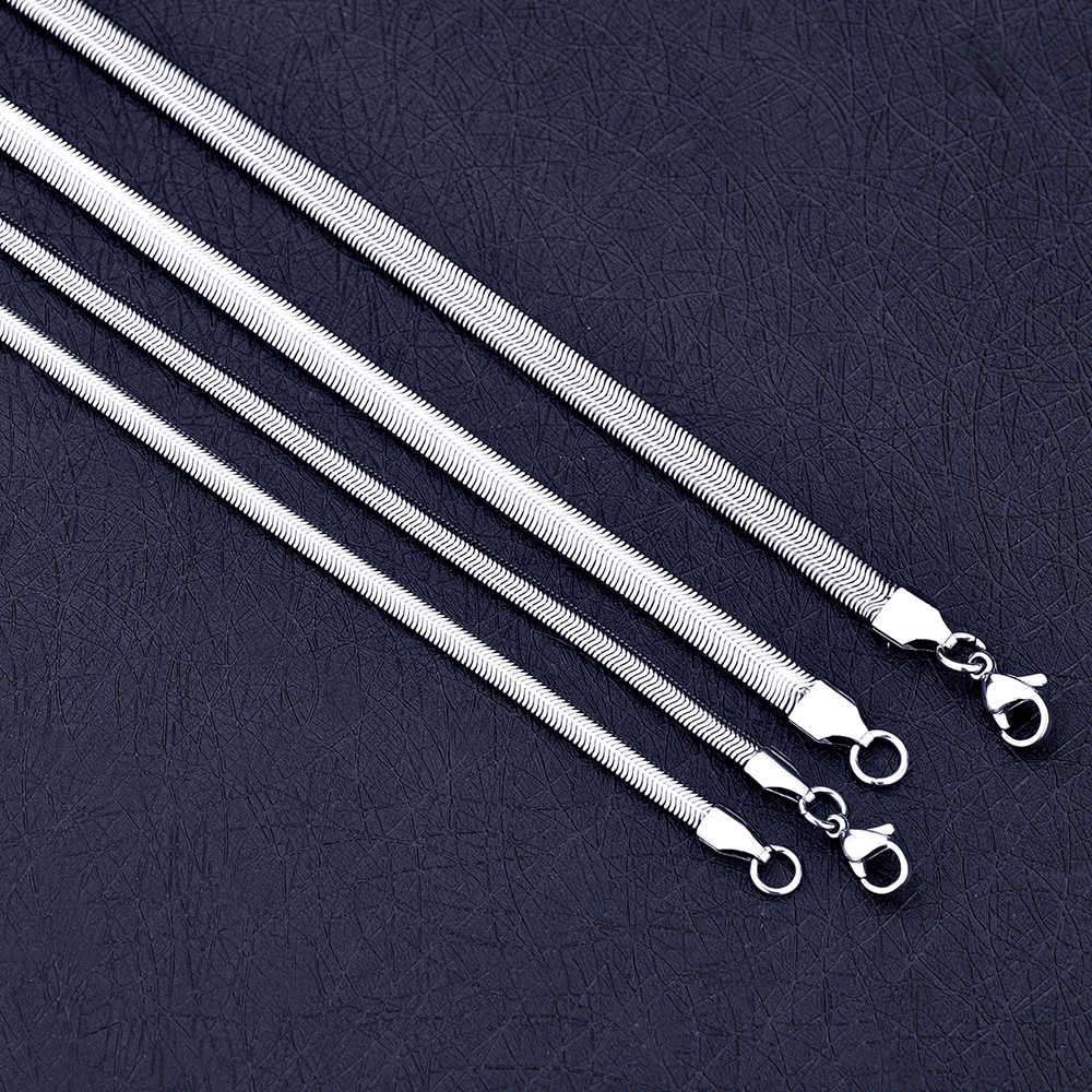 Picture of Fashionabl Silver Metal Snake Chain For Men & Women - Silver