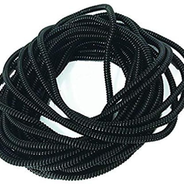 Picture of Mobile Phone Wire Cord Rope Protector USB Charging Cable - Black