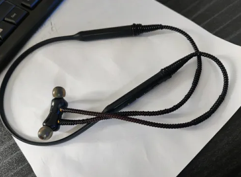 Picture of Mobile Phone Wire Cord Rope Protector USB Charging Cable - Black