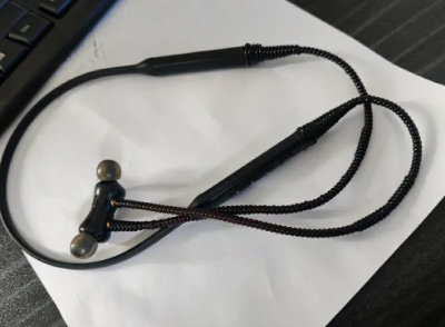 Picture of Mobile Phone Wire Cord Rope Protector USB Charging Cable - Black
