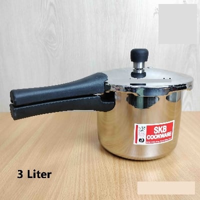 Picture of SKB Stainless Steel pressure cooker with whistle system 3 Liter Multicolor