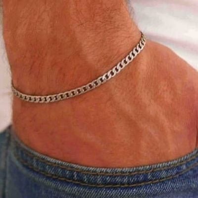 Picture of Men's Powerful Stainless Steel Bracelet - Silver