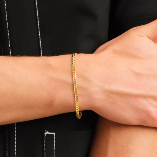 Picture of Fashion Charming simple Gold Chain Bracelets - Gold