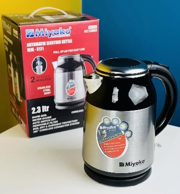 Picture of 2.3 Litre Miyako Automatic Electric Kettle  MJK-S171  Made in Malaysia Multicolor