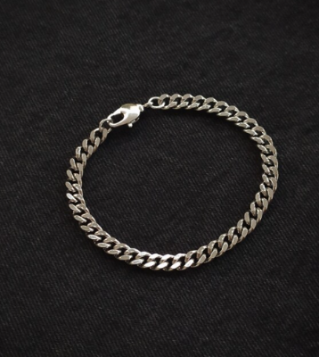 Picture of Bracelets Men's Chain-Plated Bracelet For Man(Stainless Steel) - Silver