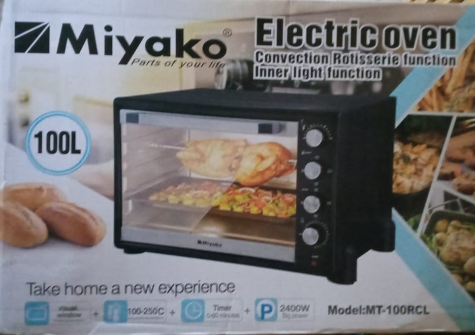 Picture of Miyako electric oven 100 liter MT-100RCL 