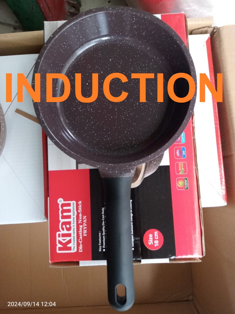 Picture of Kiam / MGC CERAMIC/ DIECASTING Fry Pan/ Taper Without Glass Lid 18CM (INDUCTION) Multicolor