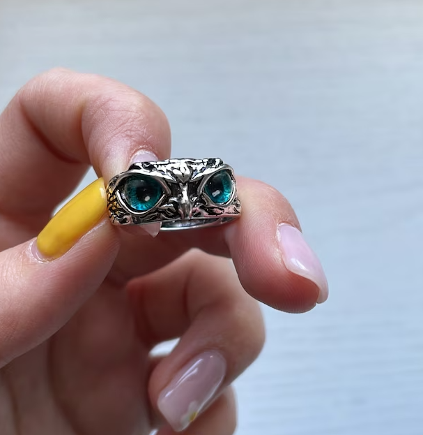 Picture of Eye Finger Ring- Owl Fashion Finger Ring For Men