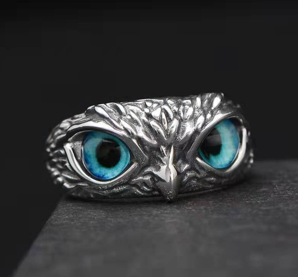 Picture of Eye Finger Ring- Owl Fashion Finger Ring For Men