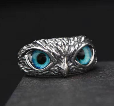 Picture of Eye Finger Ring- Owl Fashion Finger Ring For Men