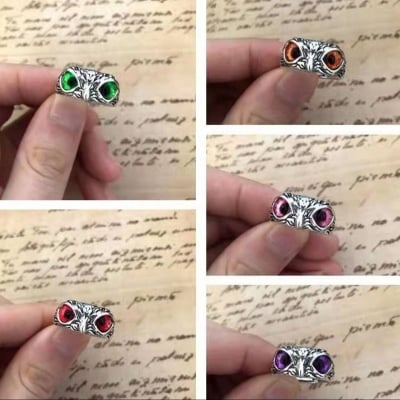 Picture of Eye Finger Ring- Owl Fashion Finger Ring For Men