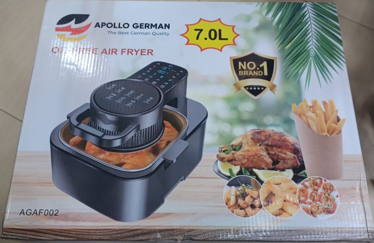 Picture of 7 Liter Apollo German Air Fryer AGAF001 / AGAF002 Multicolor