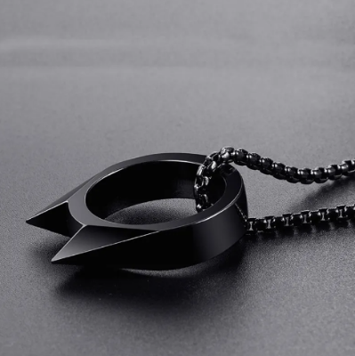 Picture of Man Multifunctional Safe Finger Rings - Black