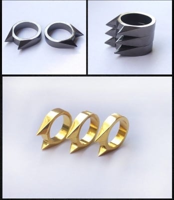 Picture of Student ring cat ear self-defense ring