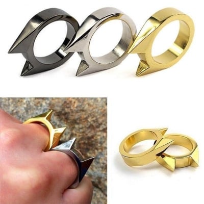 Picture of Student ring cat ear self-defense ring