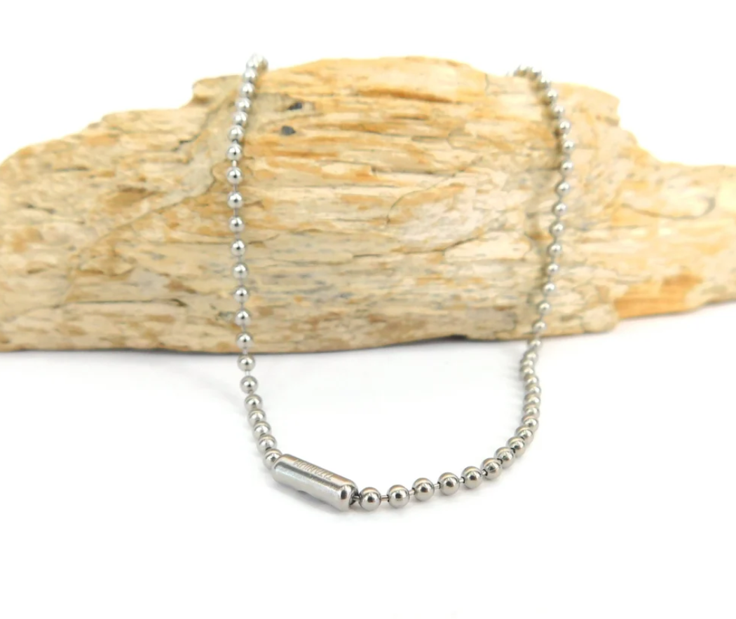 Picture of STERLING SILVER BALL CHAIN BRACELET - Silver