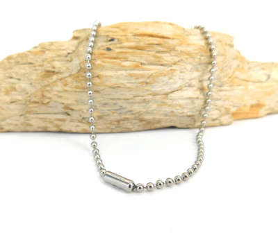 Picture of STERLING SILVER BALL CHAIN BRACELET - Silver