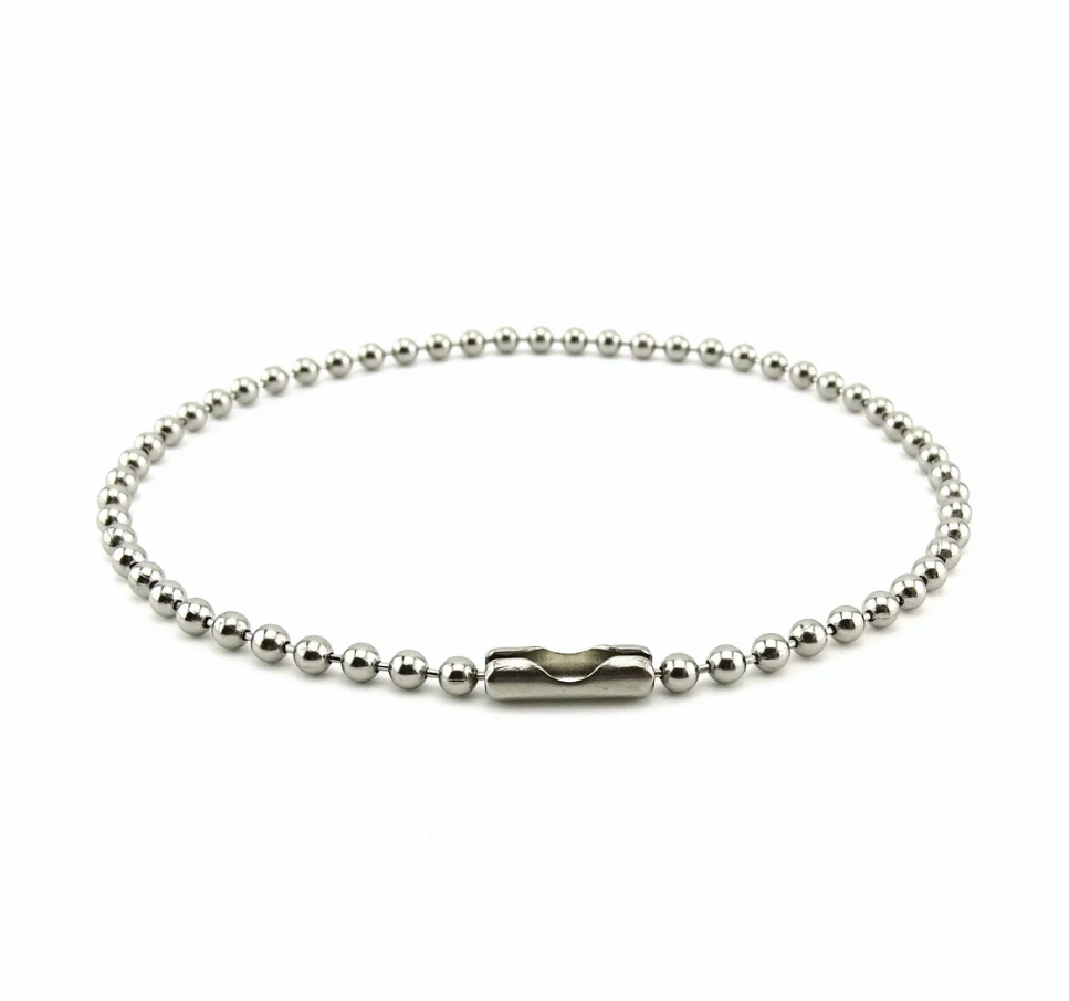 Picture of Men Stainless Steel Ball chain Bracelets - Silver