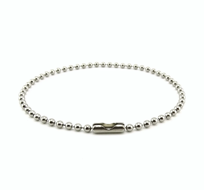 Picture of Men Stainless Steel Ball chain Bracelets - Silver