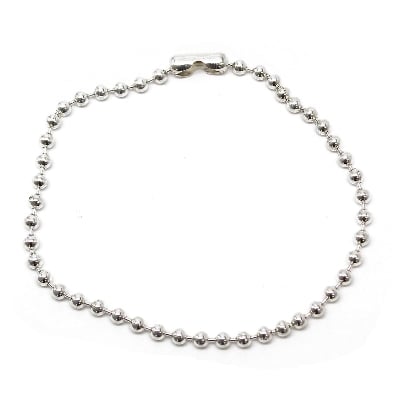 Picture of Stainless Steel Ball Chain Bracelets - Silver