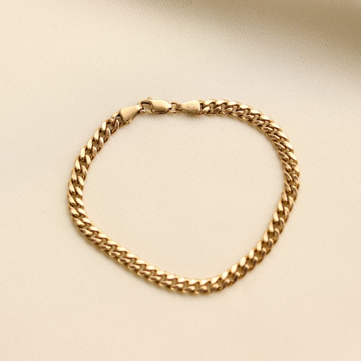 Picture of Bracelet for Men-Fashionabl Chain Bracelet - Gold