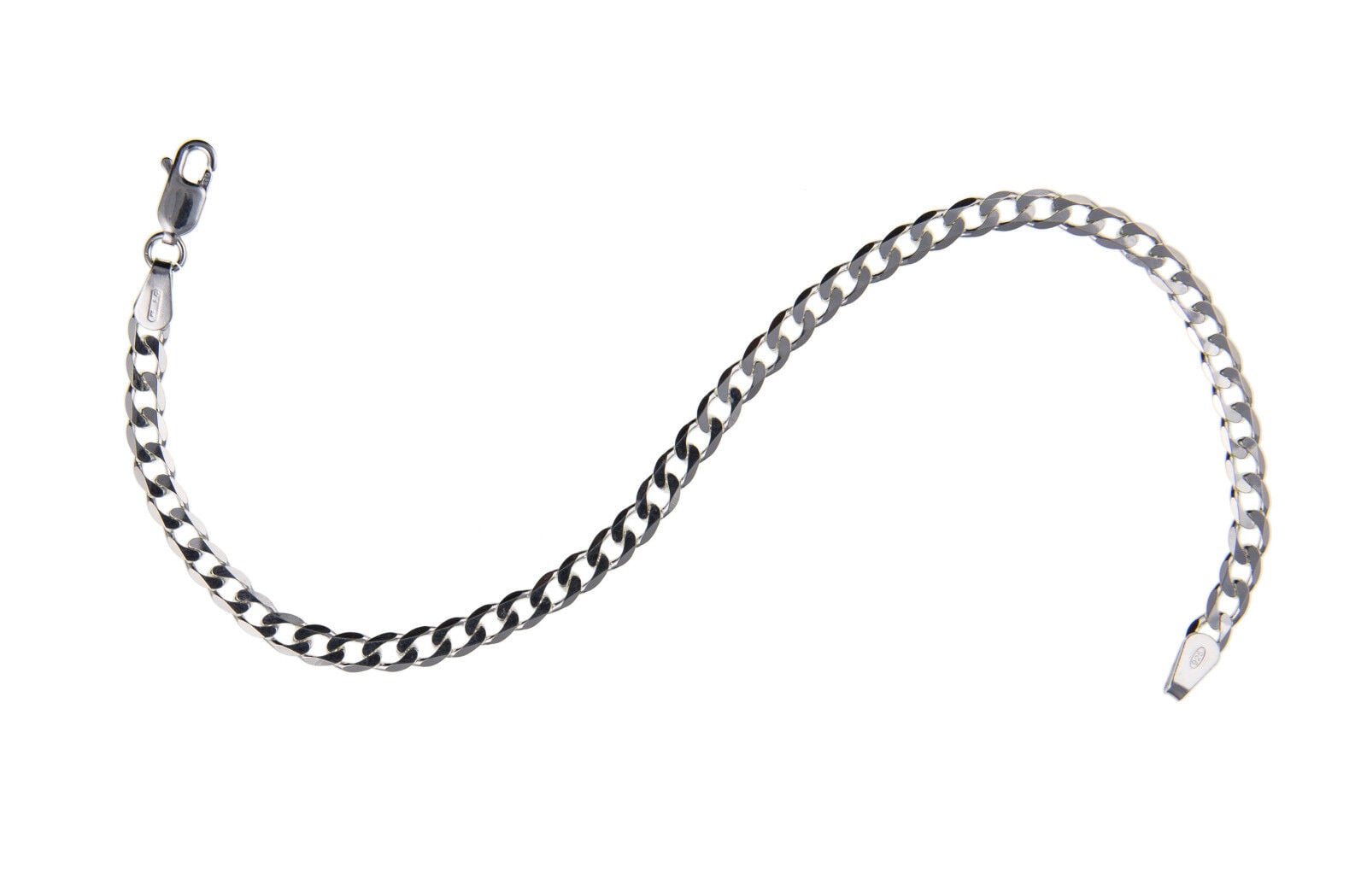 Picture of Men's Bracelet Men's-Stainless Steel Bracelet-Unique Bracelet for Men - Silver