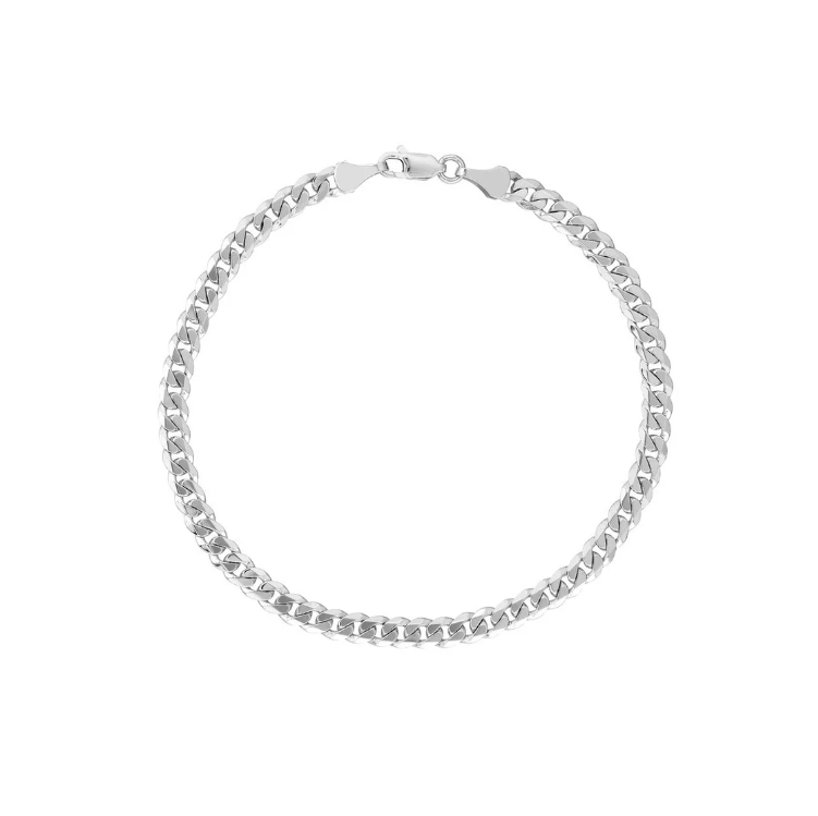 Picture of Bracelets Men's Chain-Plated Bracelet For Men (Stainless Steel) - Silver
