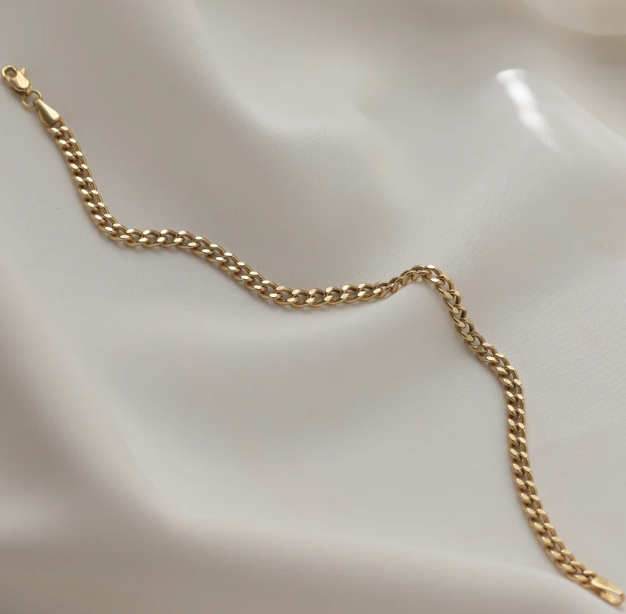Picture of Plated Bracelet For Man-Fashion Steel Bracelet For Man - Gold