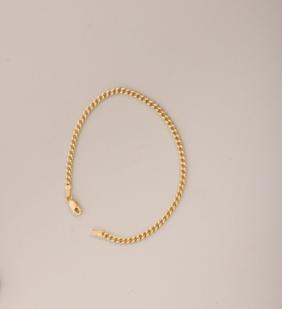 Picture of Stylish Bracelet for Men-Stainless Steel Bracelet - Gold