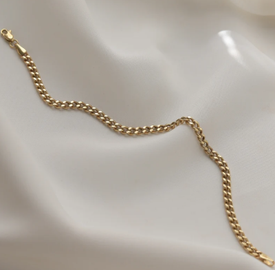 Picture of Plated Bracelet For Man-Fashion Steel Bracelet For Man - Gold
