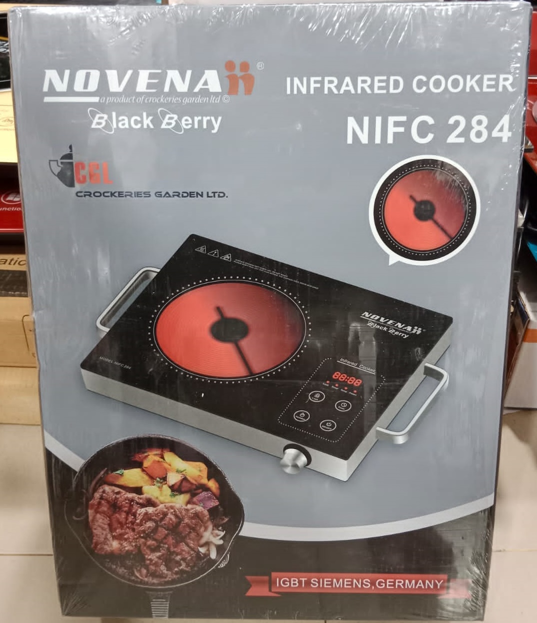 Picture of Novena Infrared Cooker NIFC-284 (ANY PAN) 