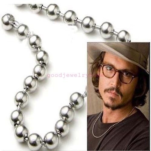 Picture of Stainless steel Chain Necklace For Men Silver Necklace - Silver