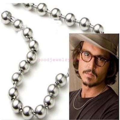 Picture of Stainless steel Chain Necklace For Men Silver Necklace - Silver