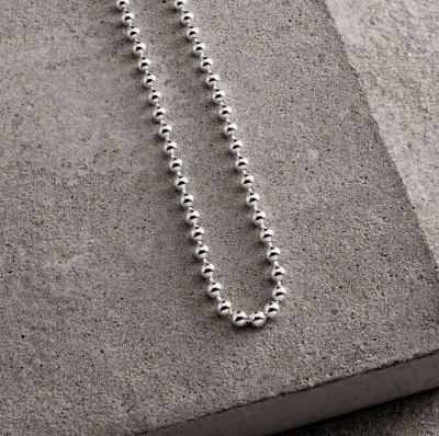 Picture of Stainless steel Chain Necklace For Men Silver Necklace