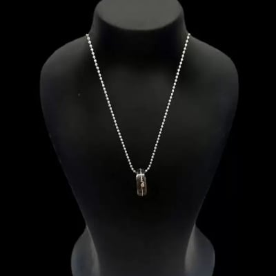 Picture of Fashionable Finger Ring With Necklace For Men- Man's Fashionable Ring & Chain