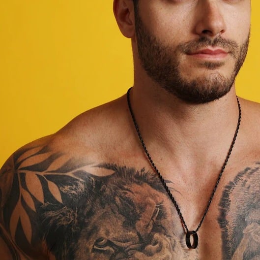 Picture of Fashionable Finger Ring With Necklace For Men- Man's Fashionable Ring & Chain