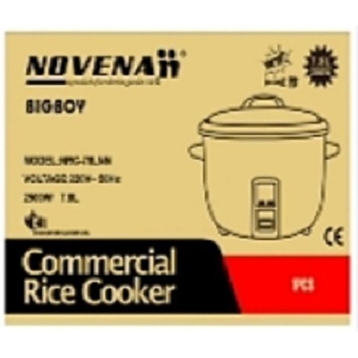 Picture of Novena BIGBOY Commercial Rice Cooker 7.8 Liter NRC-78NN Multicolor