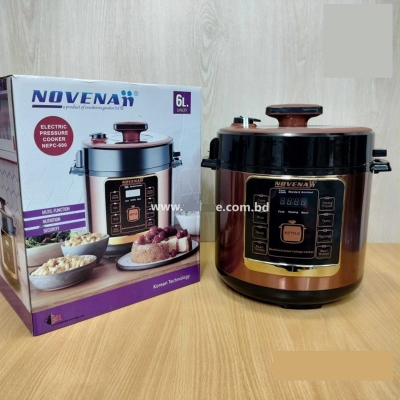 Picture of Novena Electric pressure cooker 6 Liter NEPC-600 Multicolor