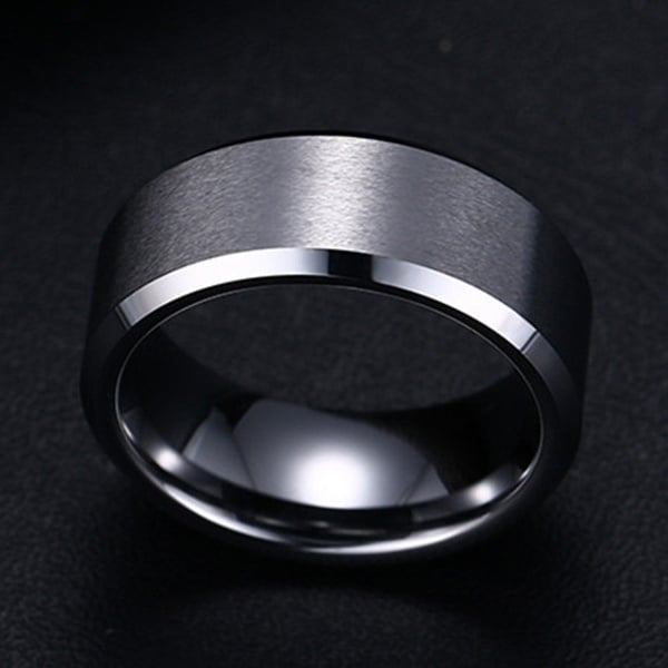 Picture of Simple men and women stainless steel creative Finger ring - Silver