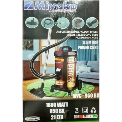 Picture of Miyako Vacuum Cleaner/ Blower 1800W, 950BK (3in1) 