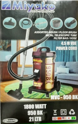 Picture of Miyako Vacuum Cleaner/ Blower 1800W, 950BK (3in1) 