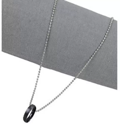 Picture of Stainless Steel Necklace Chain & Finger Ring Chain Rock Man