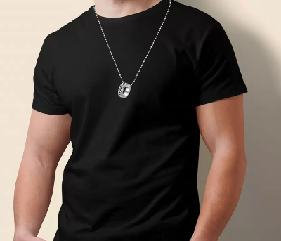 Picture of Stainless Steel Chain Necklace For Men- Finger Ring With Necklace