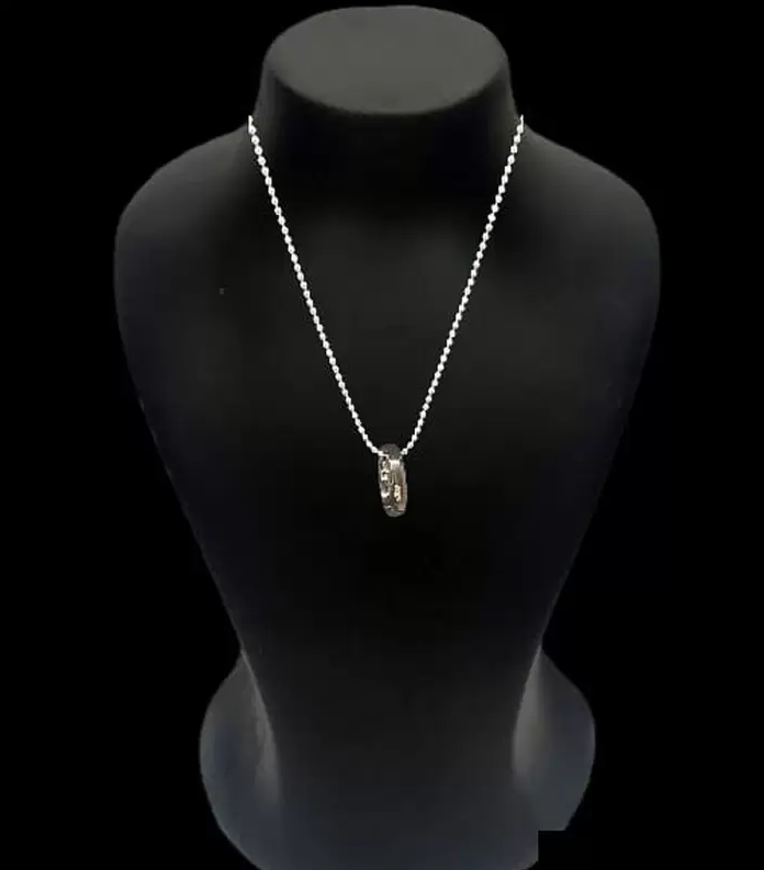 Picture of Fashionable Rounded Finger Ring & Chain Necklace-FashionAble Chain For Men