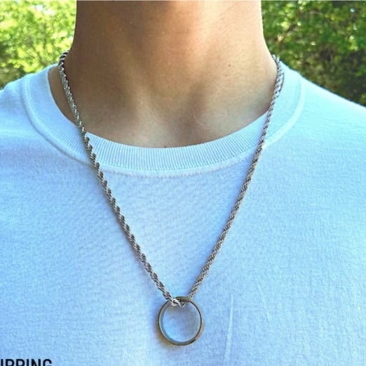Picture of Infinite Thick Snake Chain Neck- Fashion Snake Chain For Men