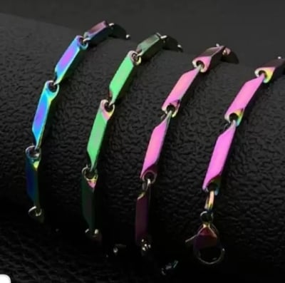 Picture of Rice Chain for Men and Boys Stainless Steel Chain