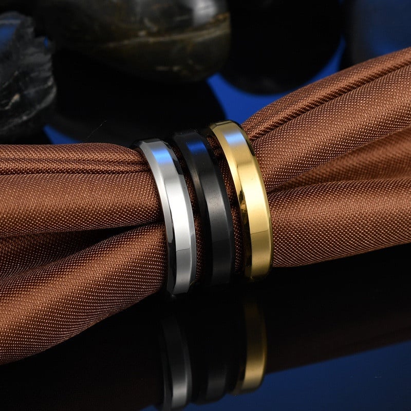 Picture of New fashion titanium steel type ring